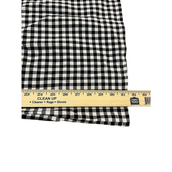 Cider Gingham Milkmaid Mini Dress Large Puff Sleeve Bow Coquette Cottagecore - Picture 10 of 10